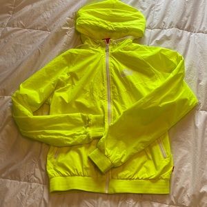 Nike Highlighter yellow Running jacket .